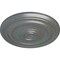 Ekena Millwork Devon Ceiling Medallion (Fits Canopies up to 3 5/8"), Hand-Painted Platinum, 15 3/4"OD x 1 1/2"P CM15DEPLS - alternate 3
